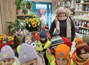 Wycieczka do kwiaciarni Monika