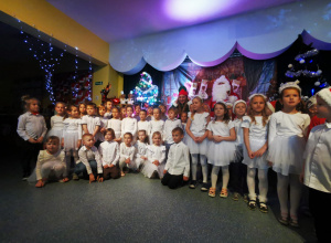 Uroczystość choinkowa i spotkanie z Mikołajem