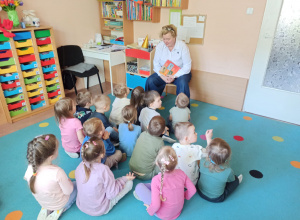Spotkanie z panią bibliotekarką